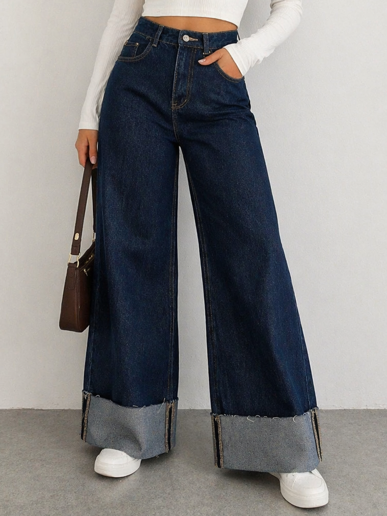 Flip wide leg jeans