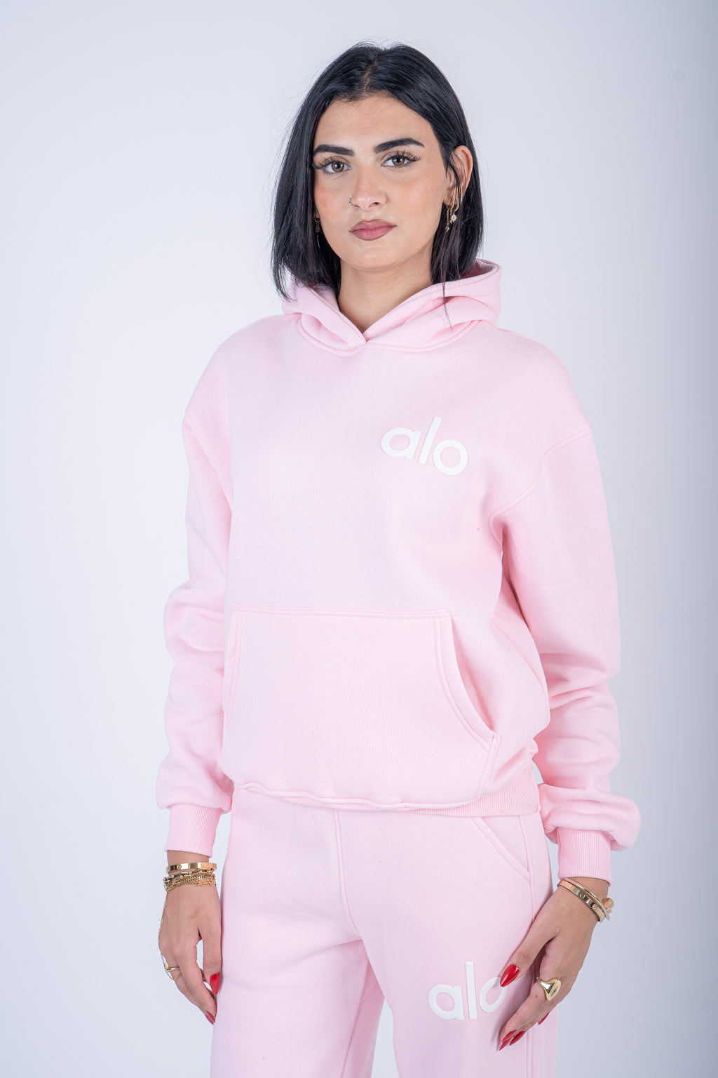 Alo Cozy Set - Rose Pink