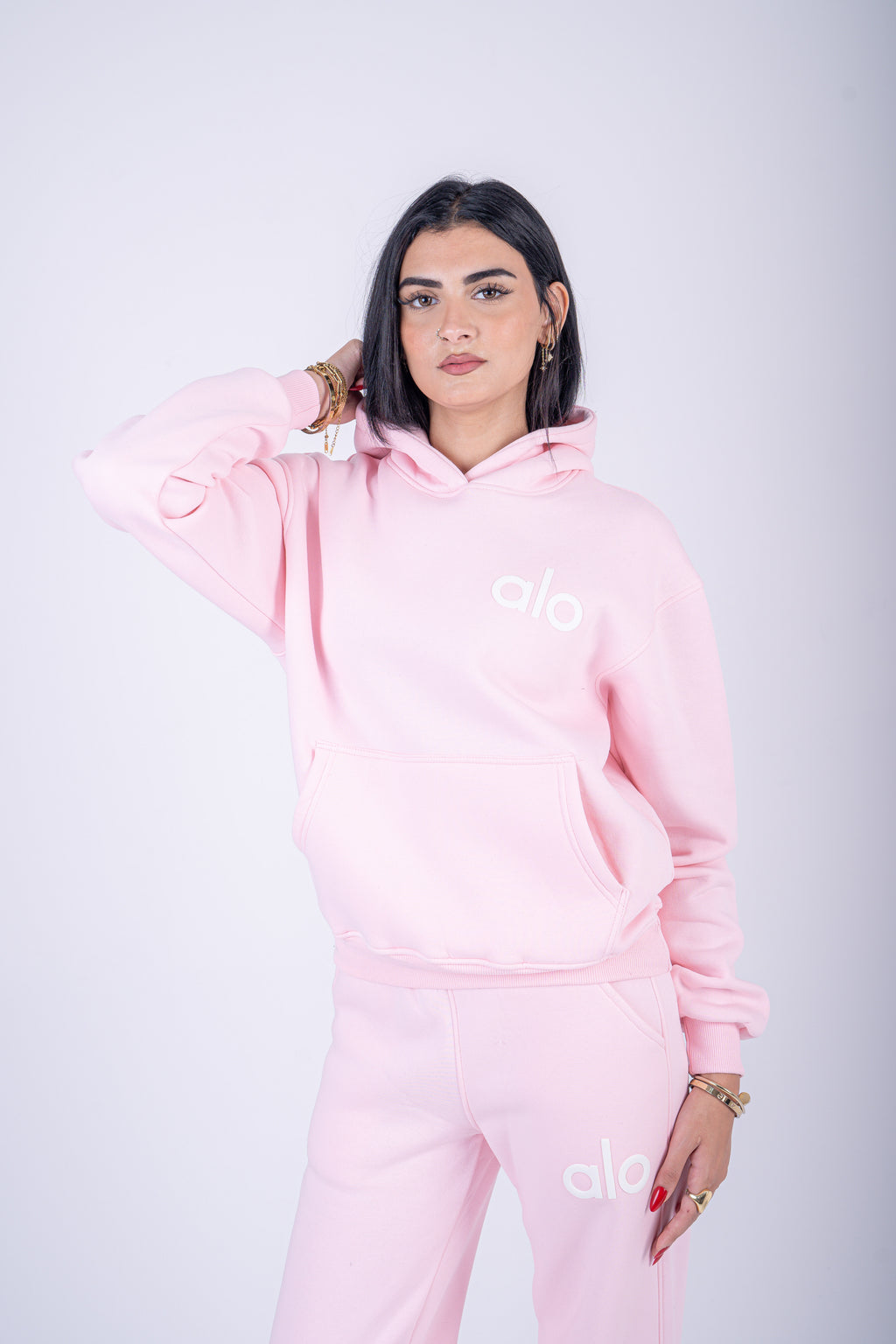 Alo Cozy Set - Rose Pink