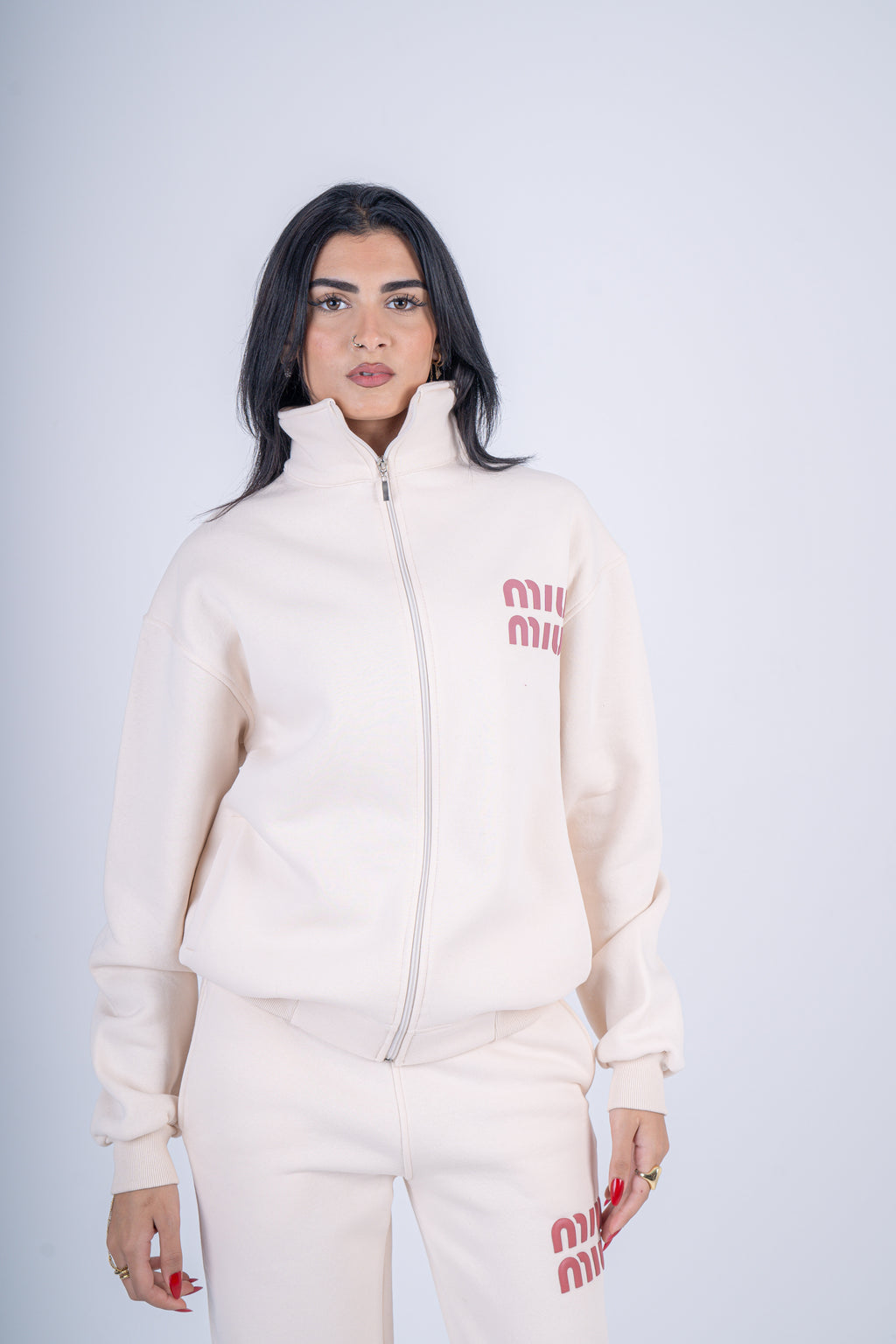 Miu Miu Grace Set - Cream