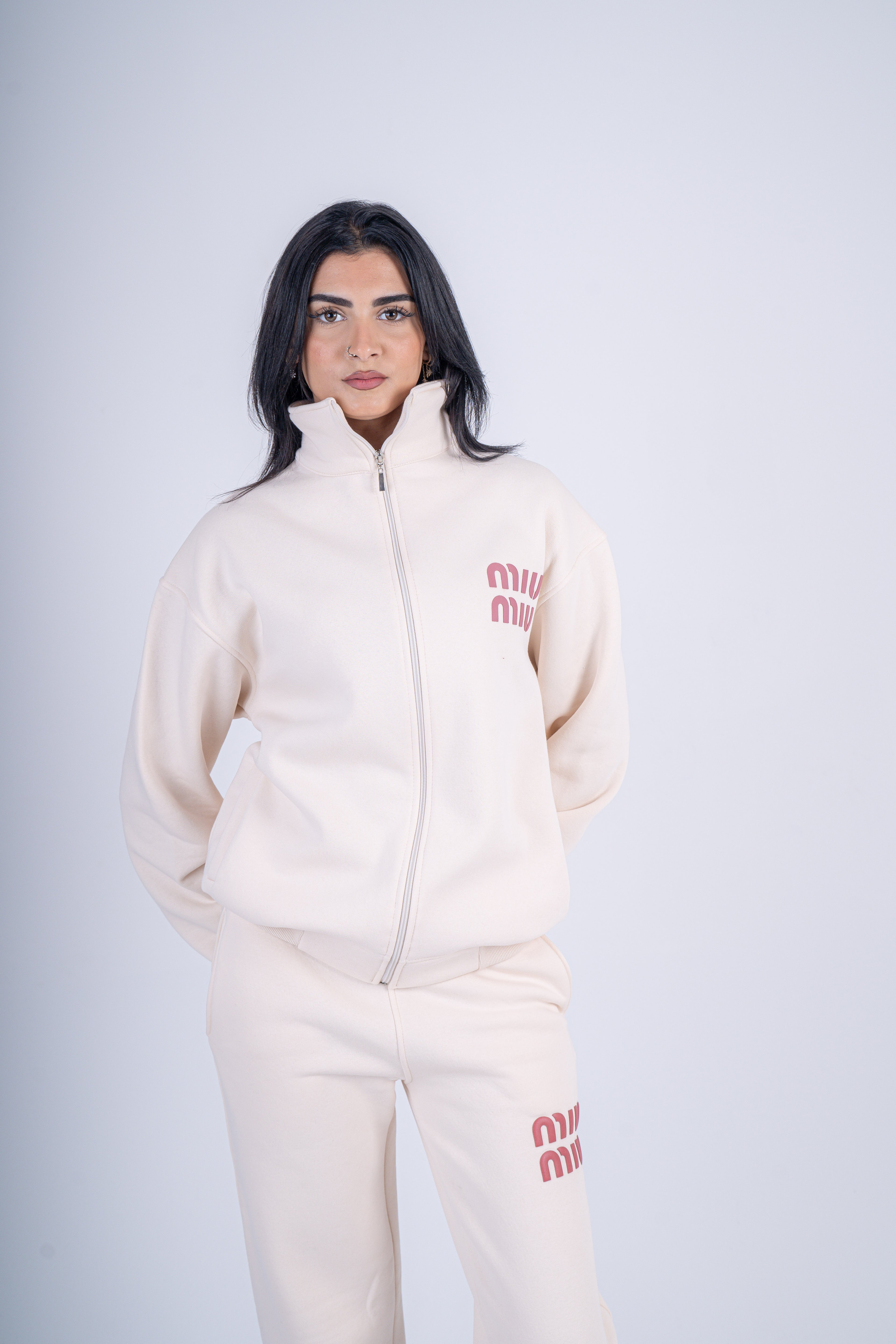 Miu Miu Grace Set - Cream