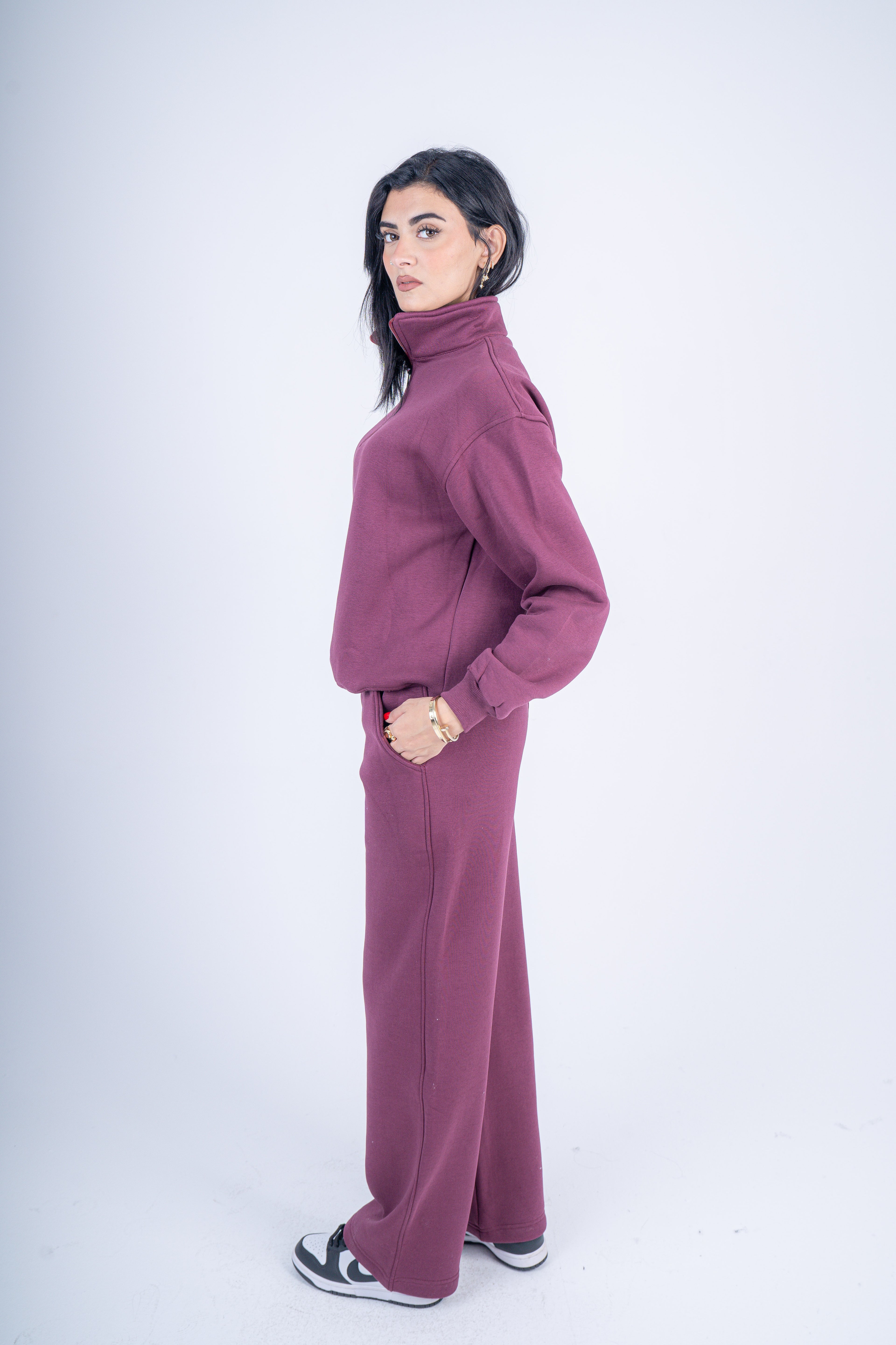 Vela Lounge Set - Berry Plum