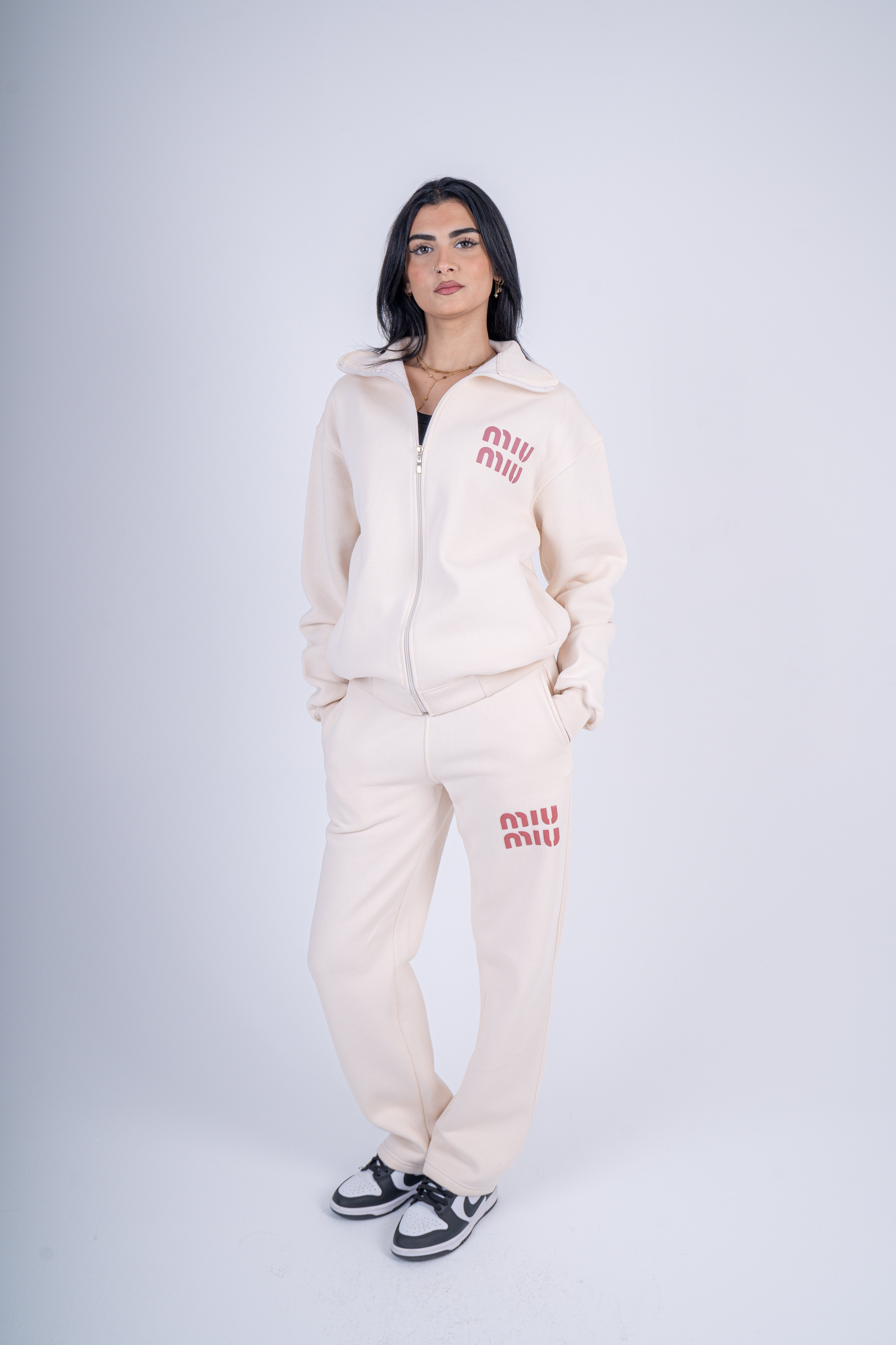 Miu Miu Grace Set - Cream