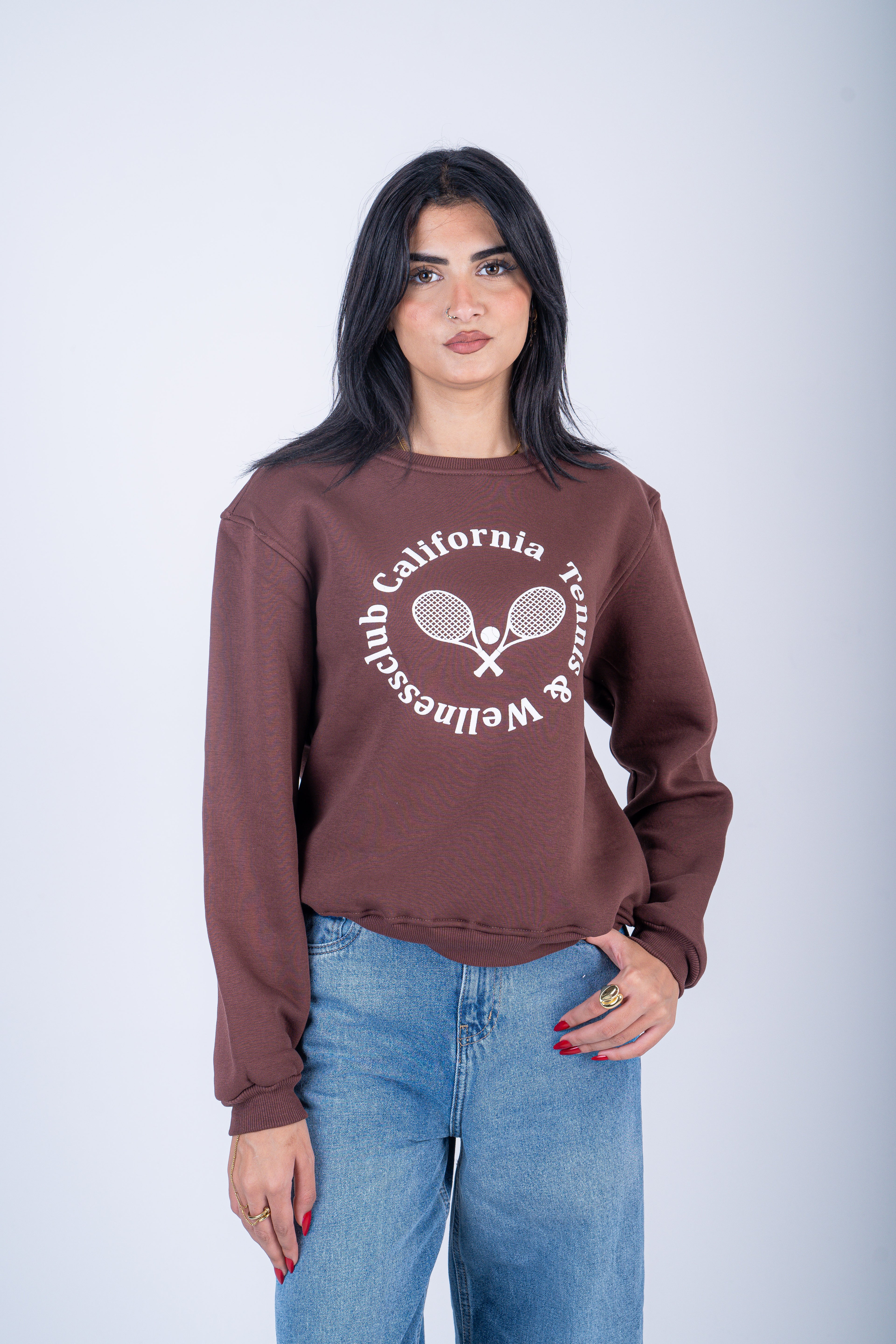 California Tennis Crew - Cocoa Brown