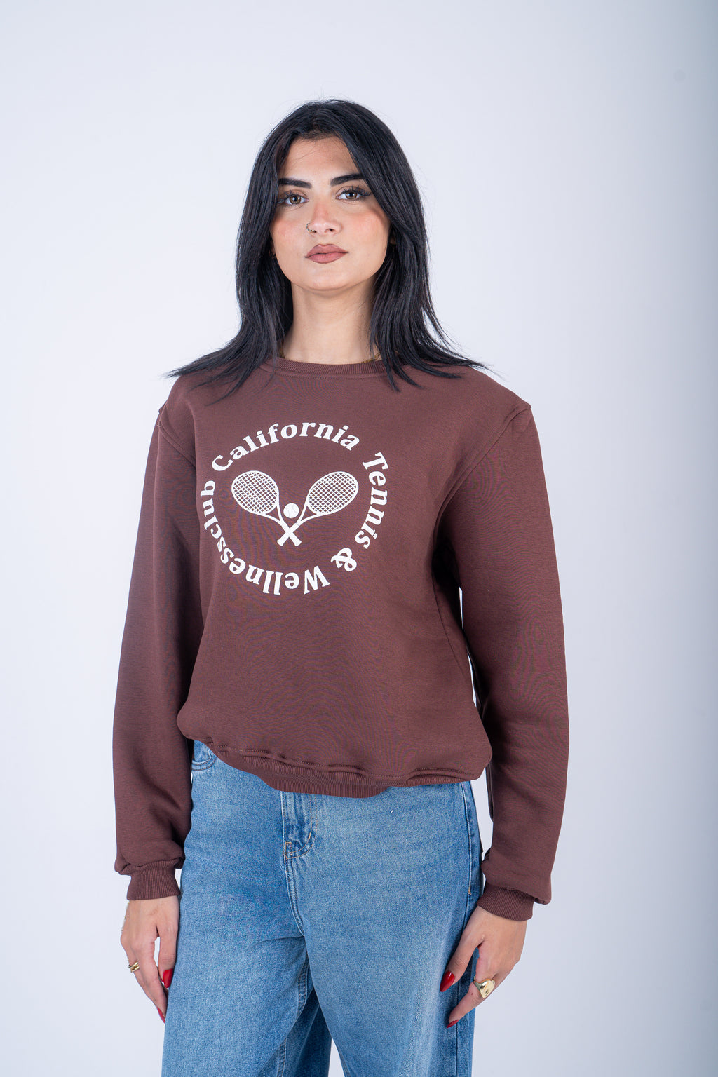 California Tennis Crew - Cocoa Brown