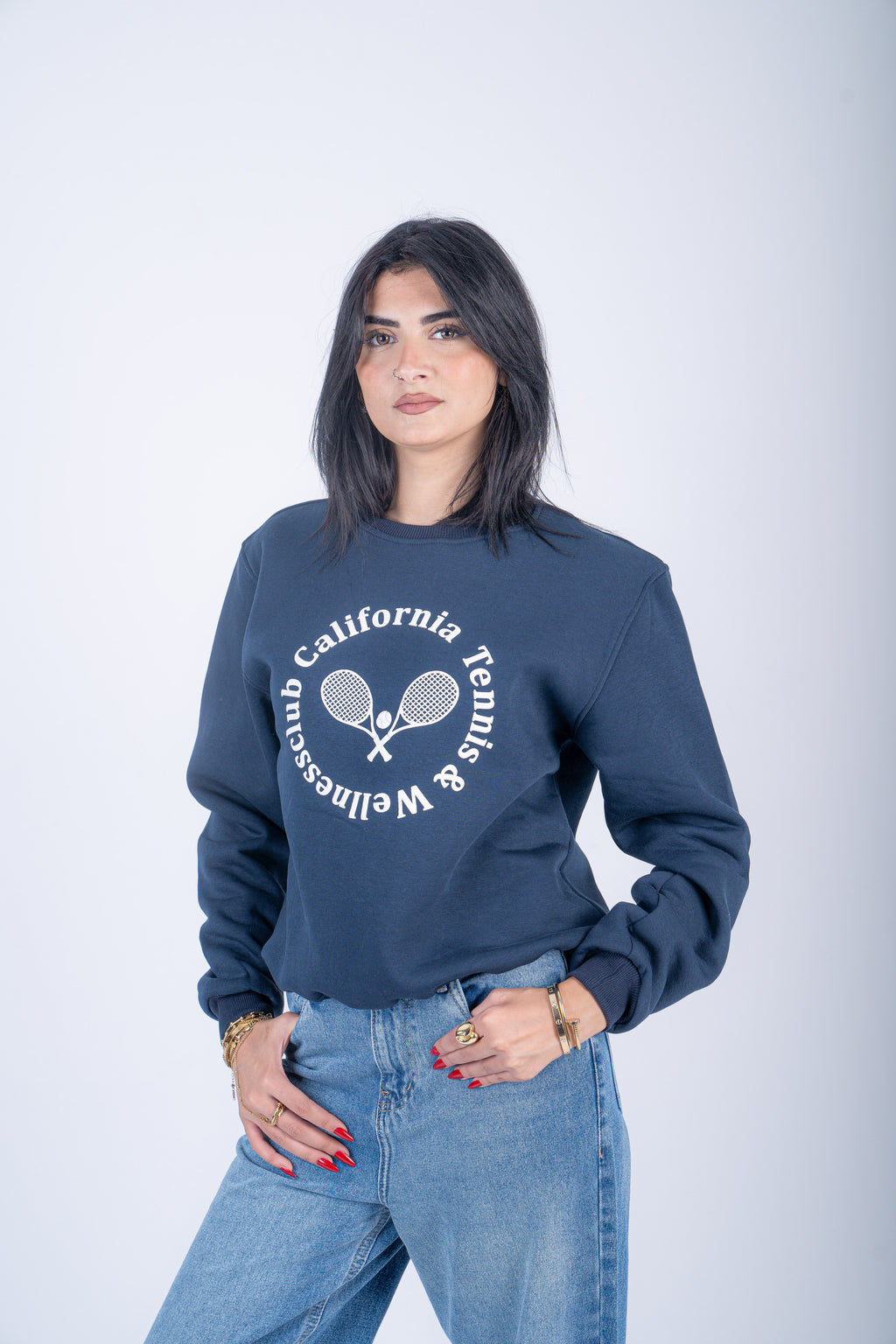 California Tennis Crew - Midnight Navy